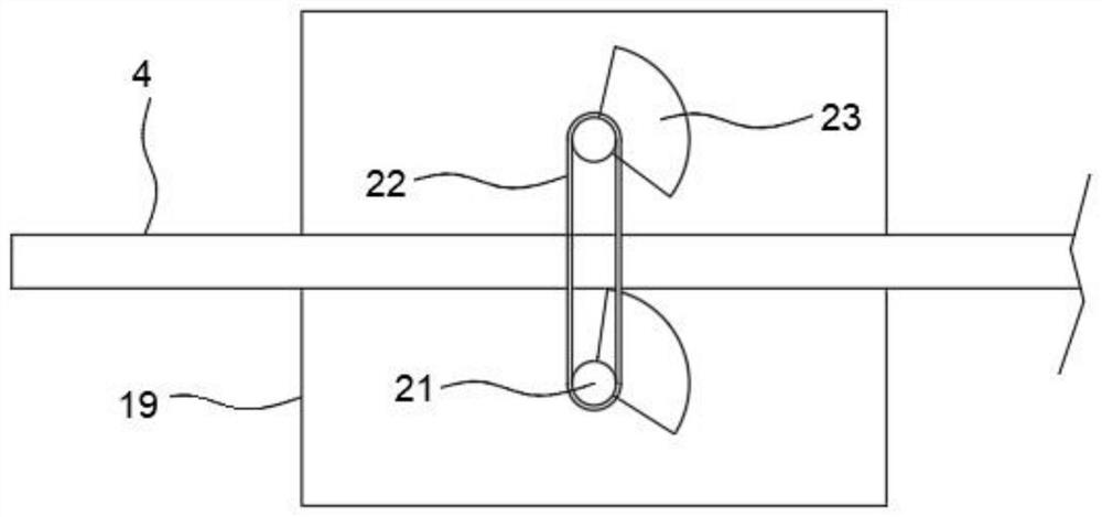 Cooling fin assembling device for semiconductor production