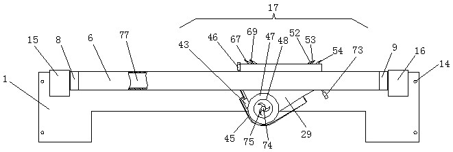 Plastering device for wall decoration