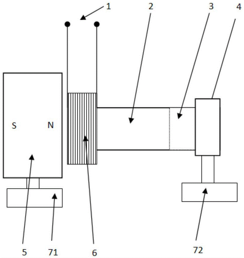 Method for converting solar energy into electric energy through electromagnetic induction