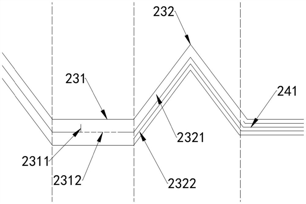 Micro-channel heat exchange panel suitable for phase-change heat exchange and heat exchanger