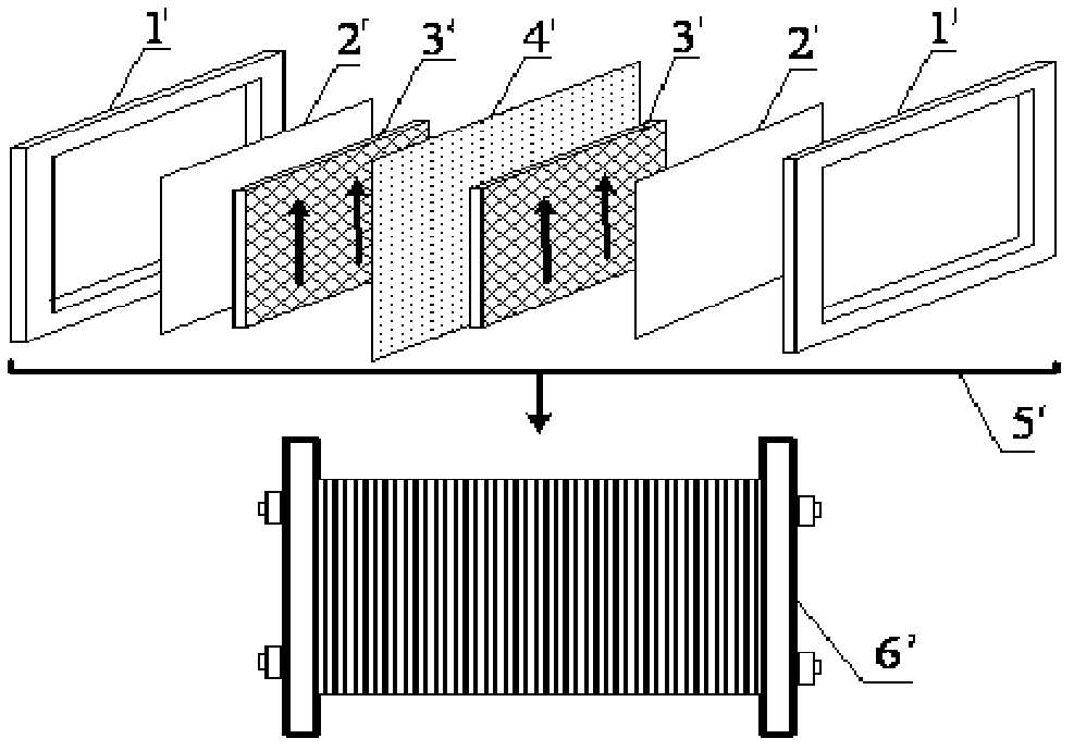 Flow battery stack with monitoring system