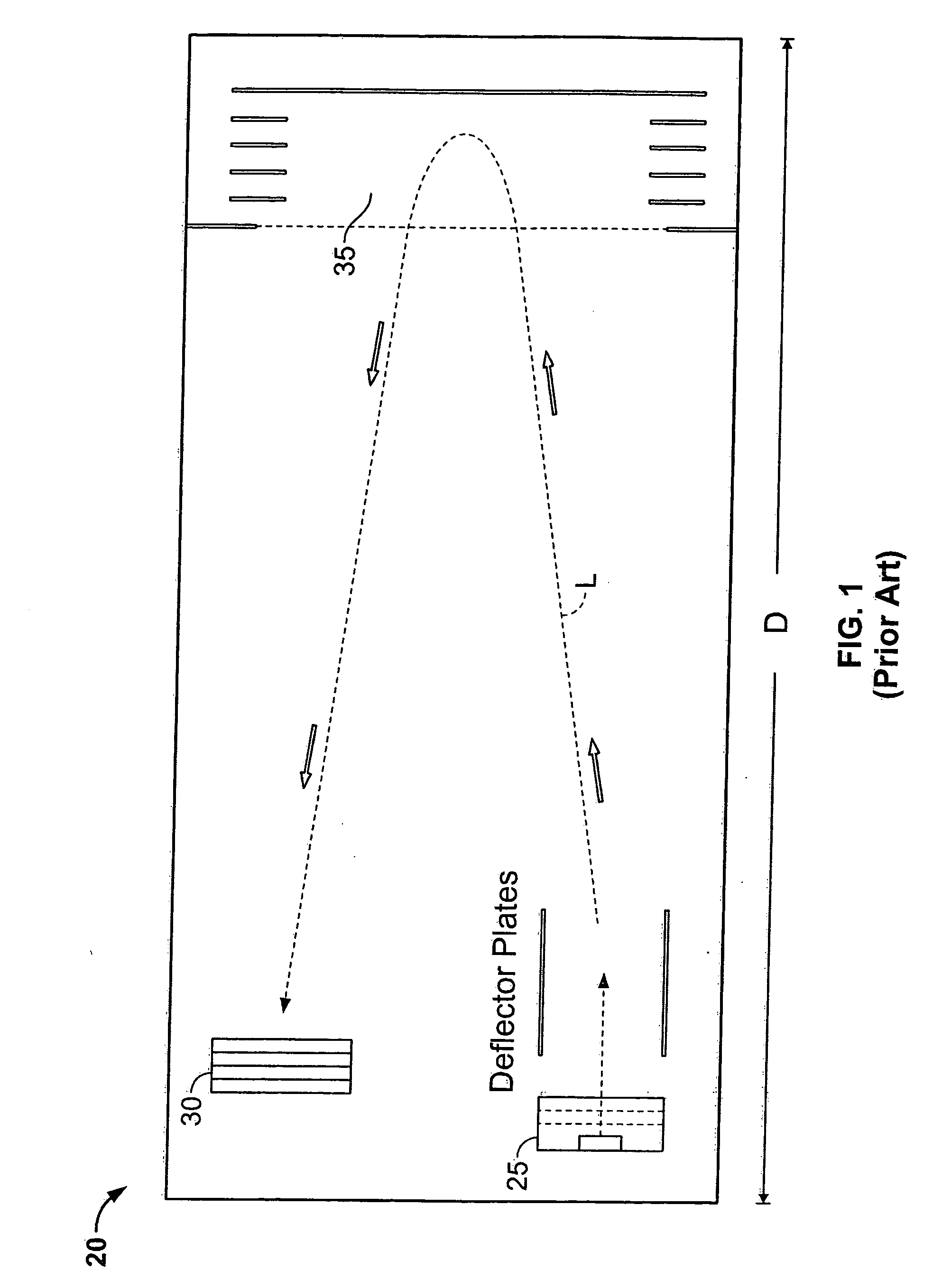 Time of flight mass analyzer having improved detector arrangement and method of operating same