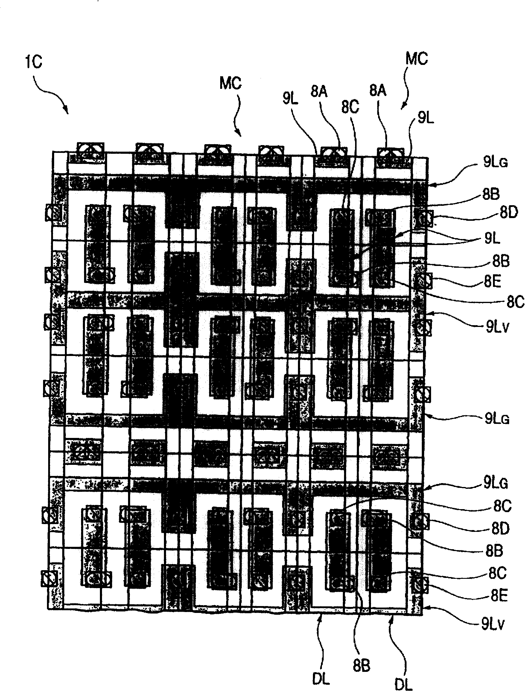 Semiconductor integrated circuit and its producing method