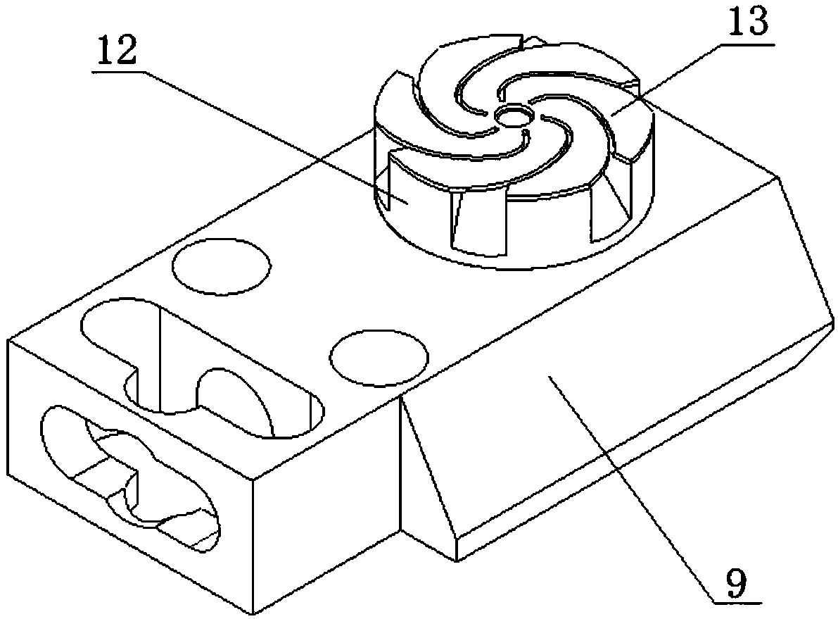 A sample fixing platform and a cryo-scanning electron microscope comprising it