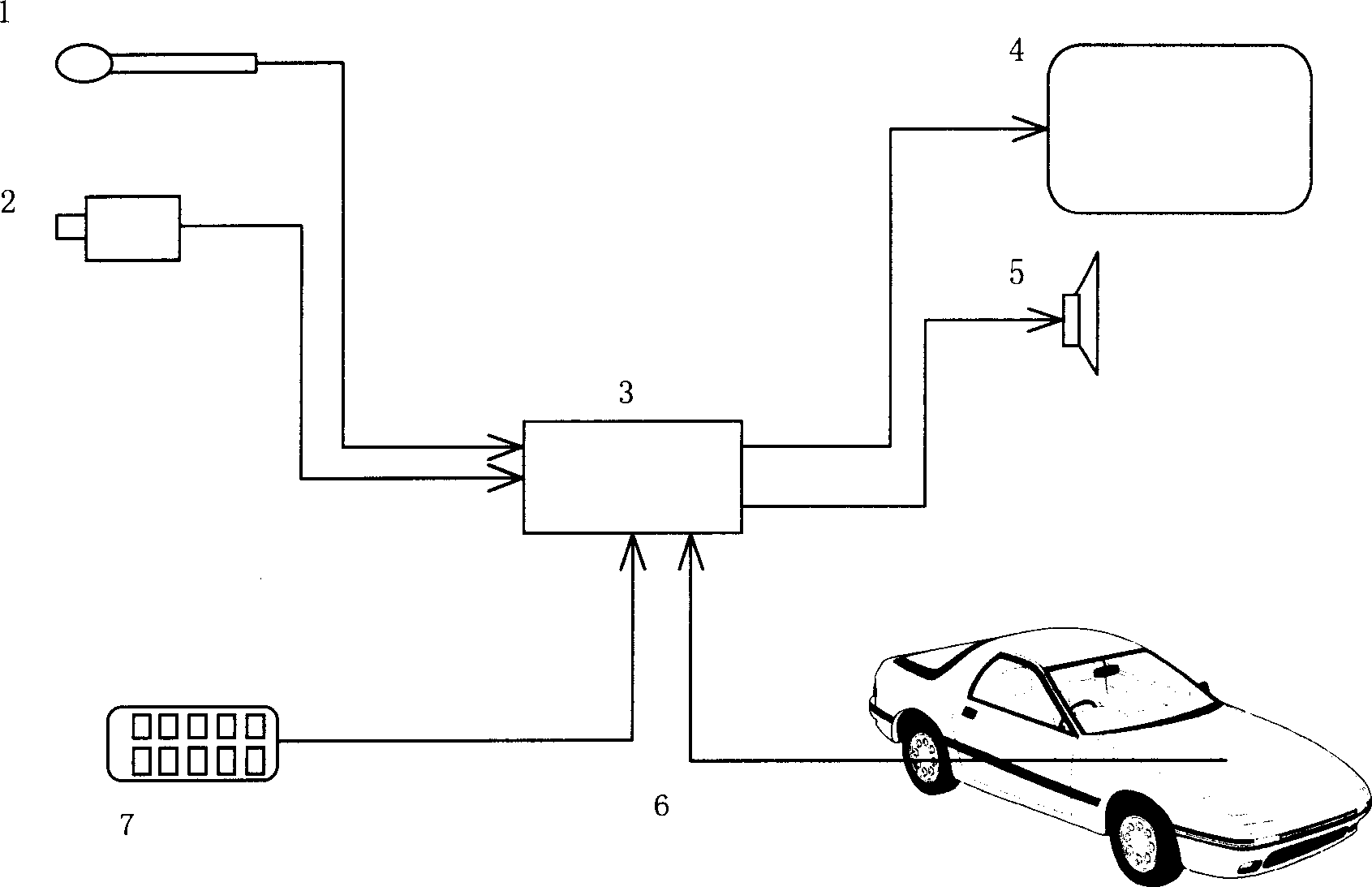 Embedded image monitoring system on vehicle