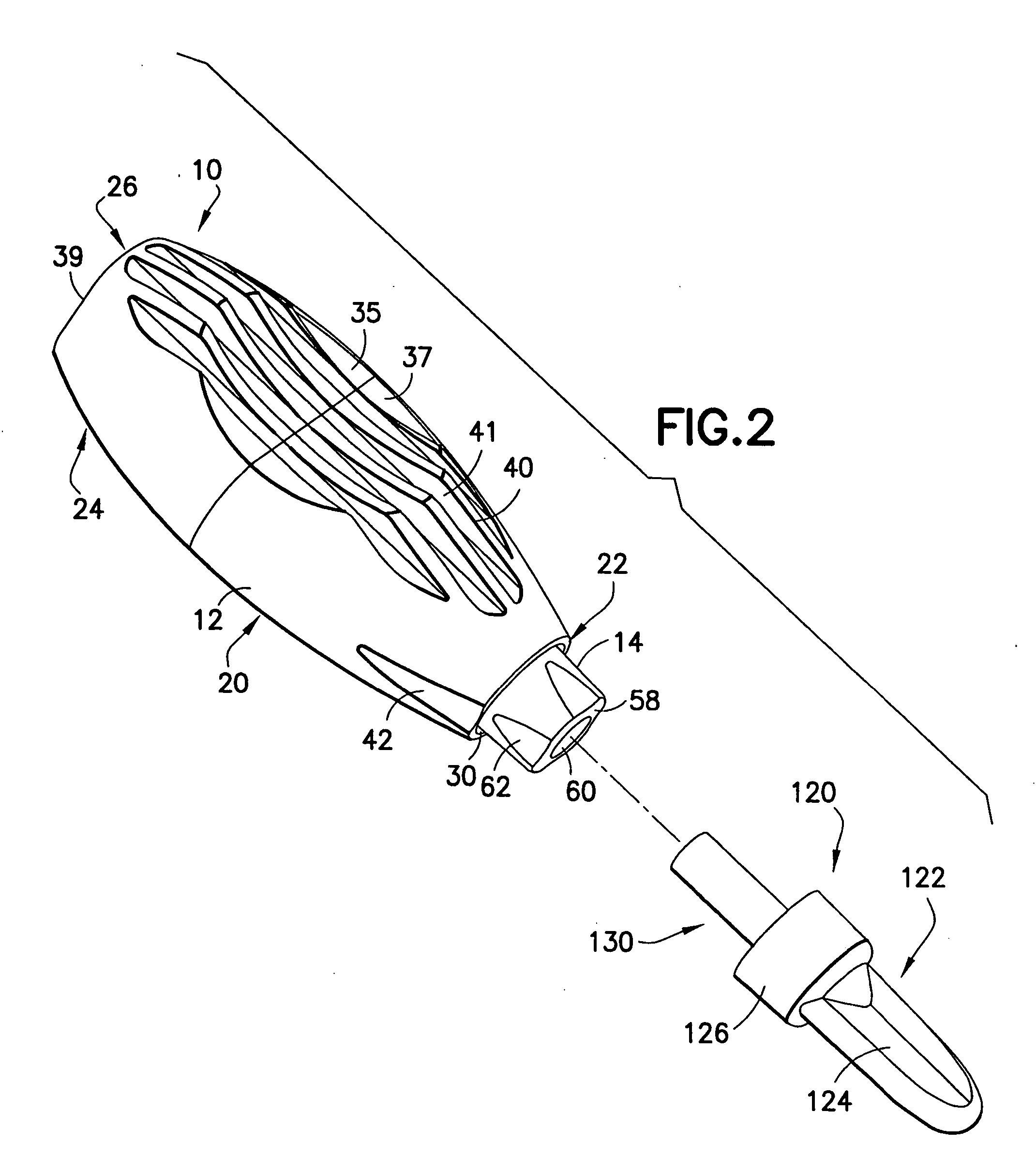 Contact activated lancet device