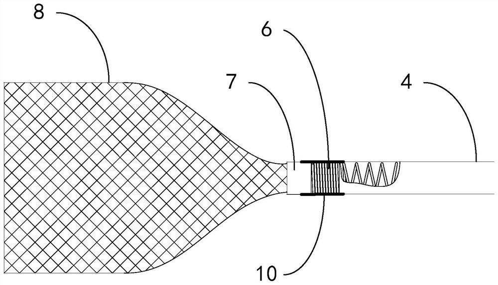 Thrombus collecting device