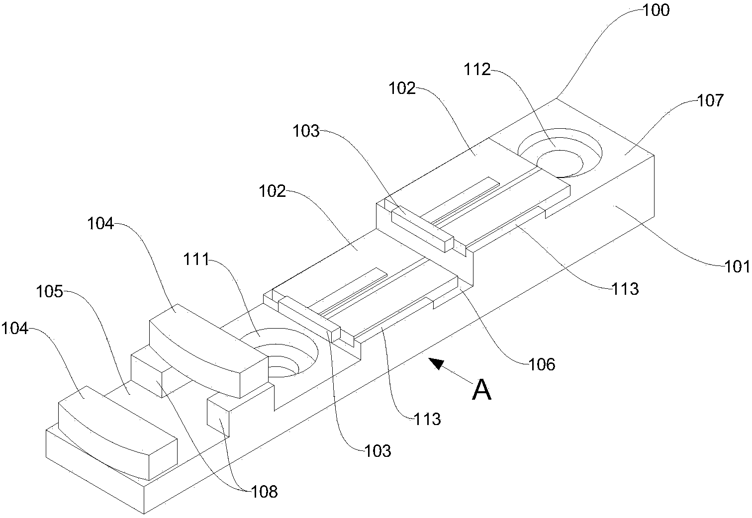 Vertical laminated optical path module and multi-die semiconductor laser