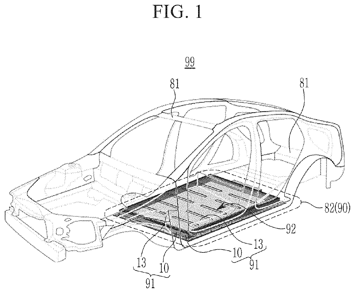 Chassis components, vehicle battery system integrally formed with chassis components, and integrated battery system vehicle comprising same