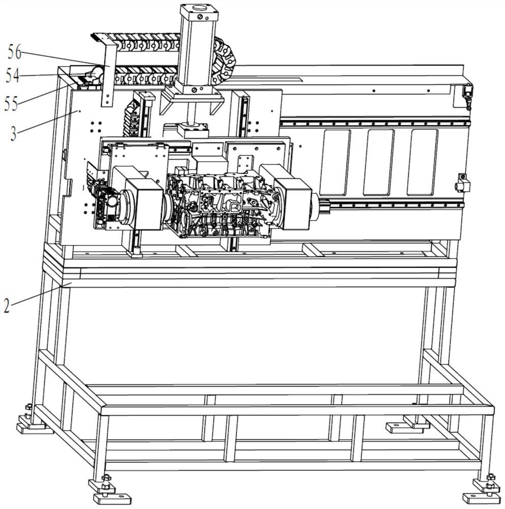 Flexible slag blowing equipment for cylinder body