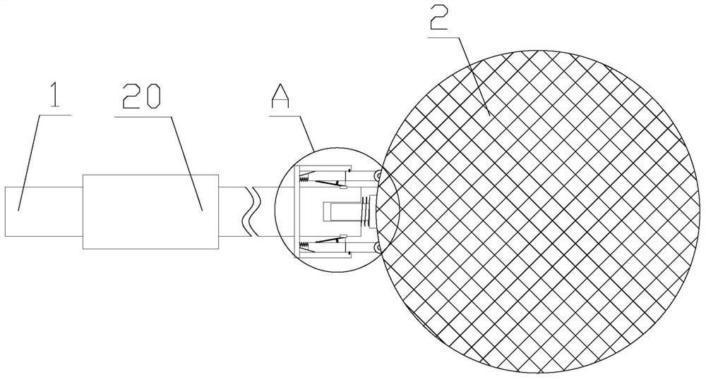 Convenient-to-dismount fishing device with good fixing effect