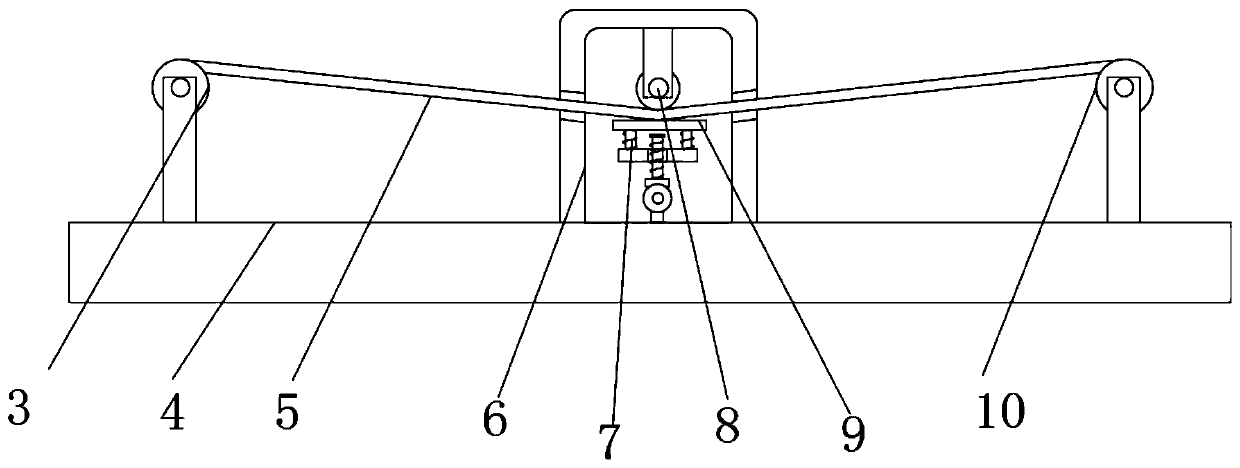 Manufacturing method of environmentally-friendly waterproof fabric for automobile interior decoration