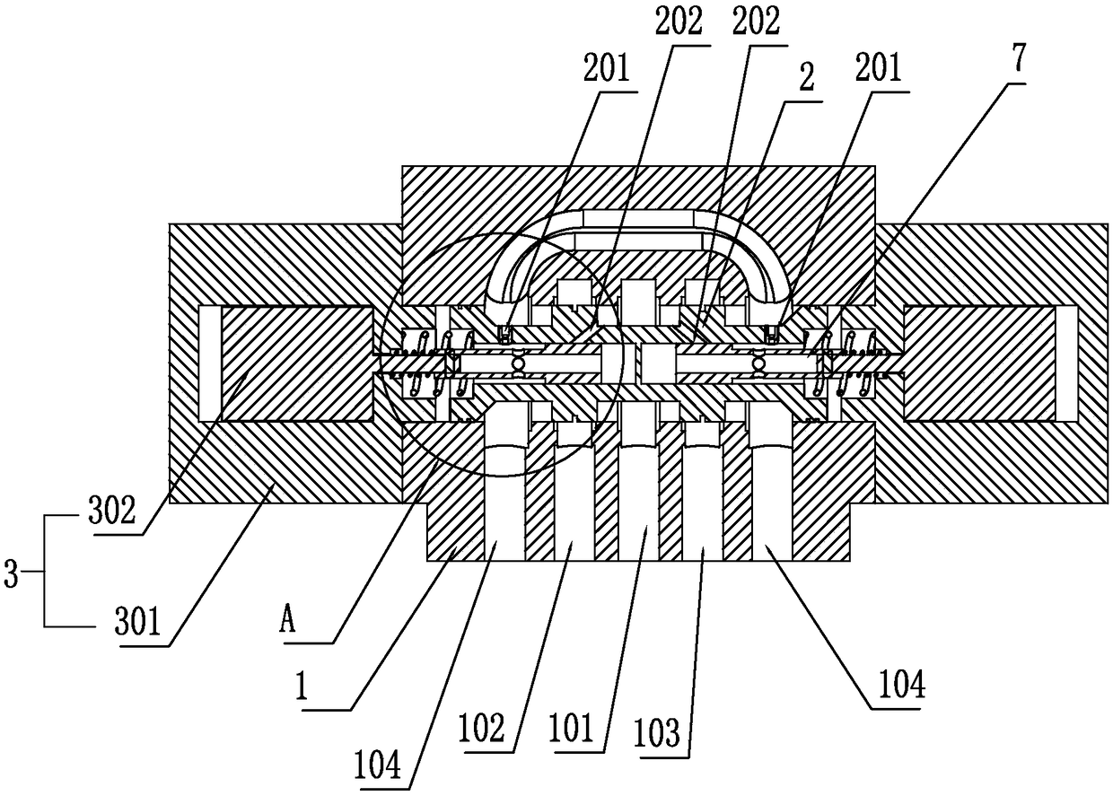 Damping type pilot control switch valve