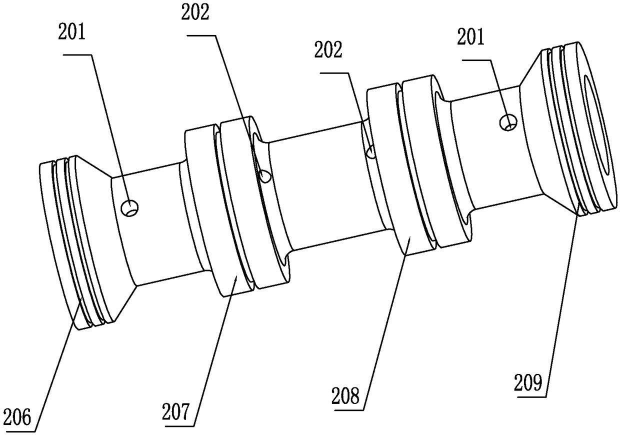 Damping type pilot control switch valve