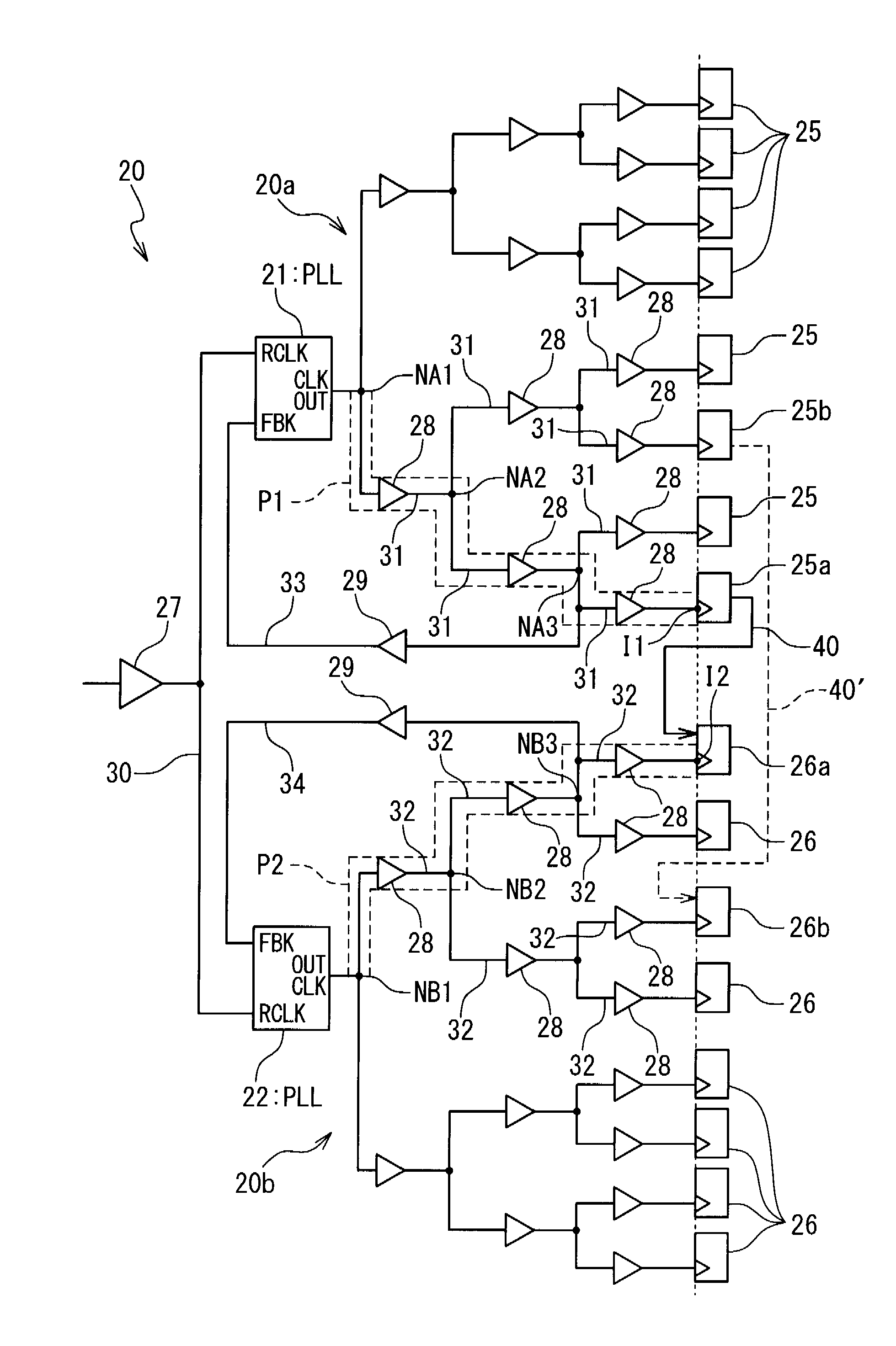 Clock distribution circuit, semiconductor integrated circuit and method of designing clock distribution circuit