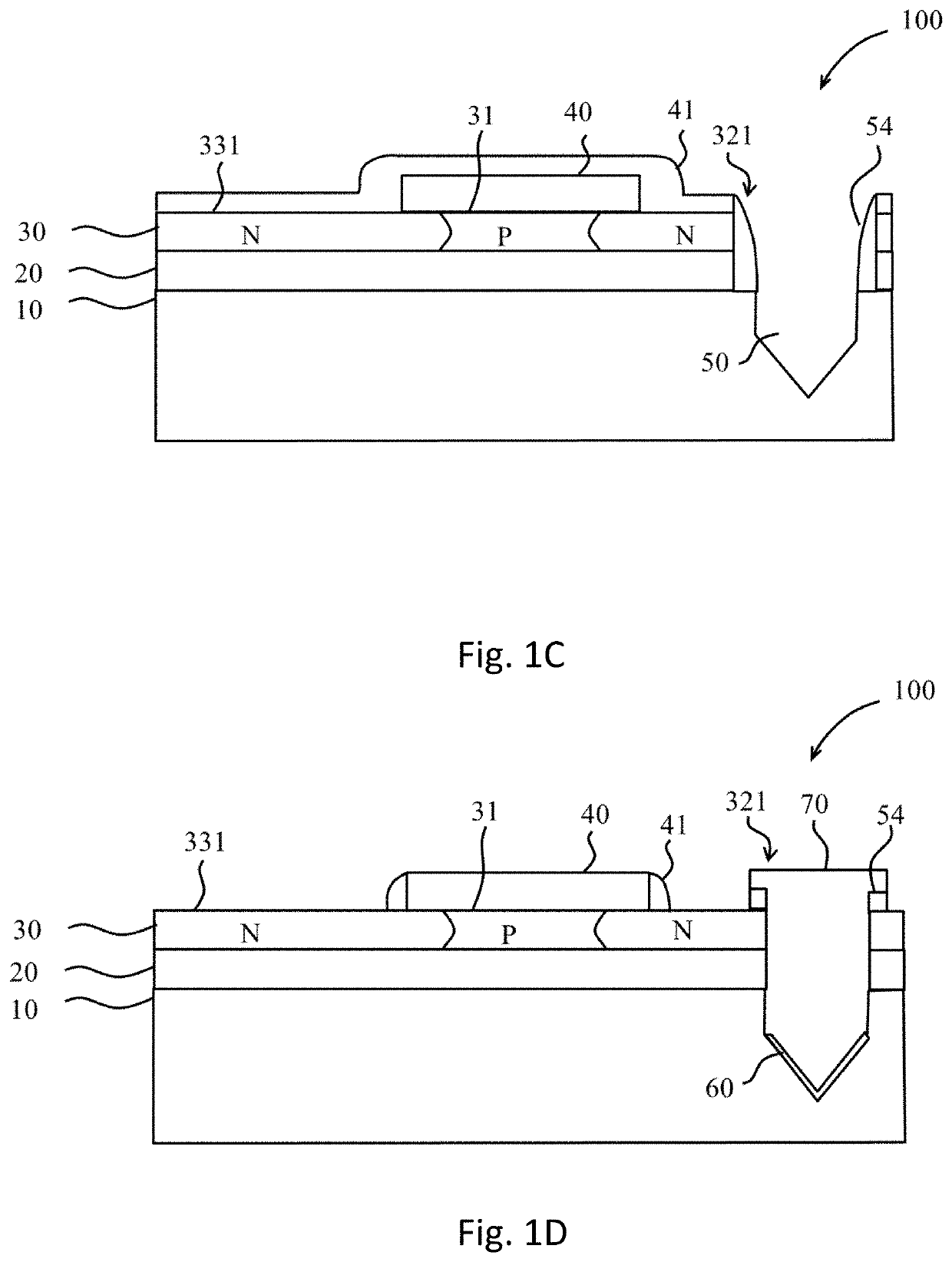 SILICON METAL-OXIDE-SEMICONDUCTOR FIELD EFFECT TRANSISTOR (Si MOSFET) WITH A WIDE-BANDGAP III-V COMPOUND SEMICONDUCTOR GROUP DRAIN AND METHOD FOR FABRICATING THE SAME