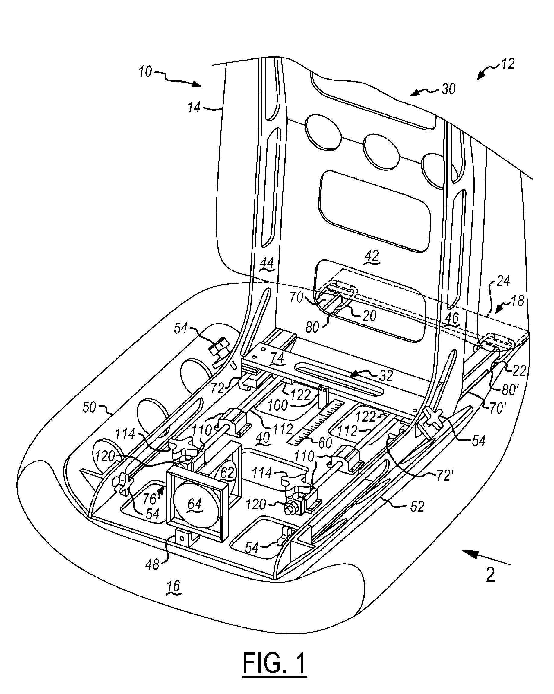 An apparatus and a method for assessing an anchorage position