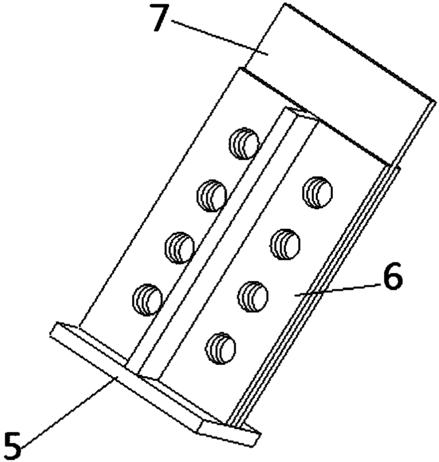 A buckling-constrained braced damper with symmetrical initial imperfections