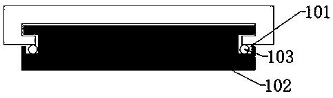 Host structure of energy-saving transformer with medium-pressure tap