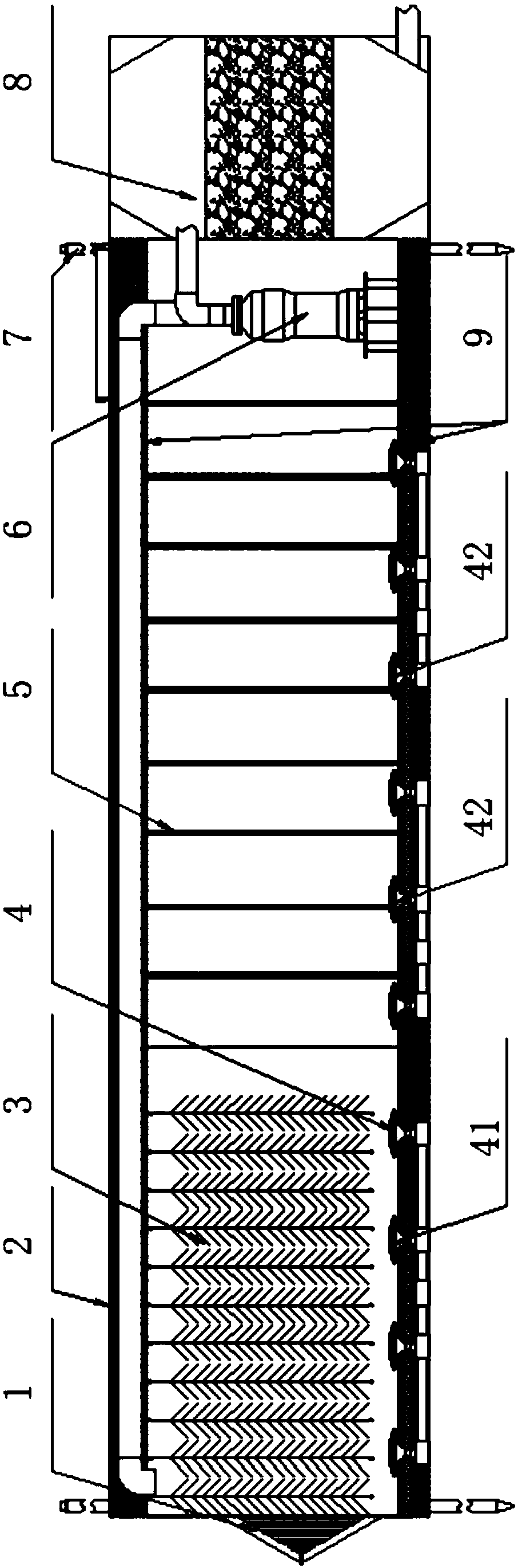 Floating comprehensive water treatment equipment and method for treating water by aid of floating comprehensive water treatment equipment