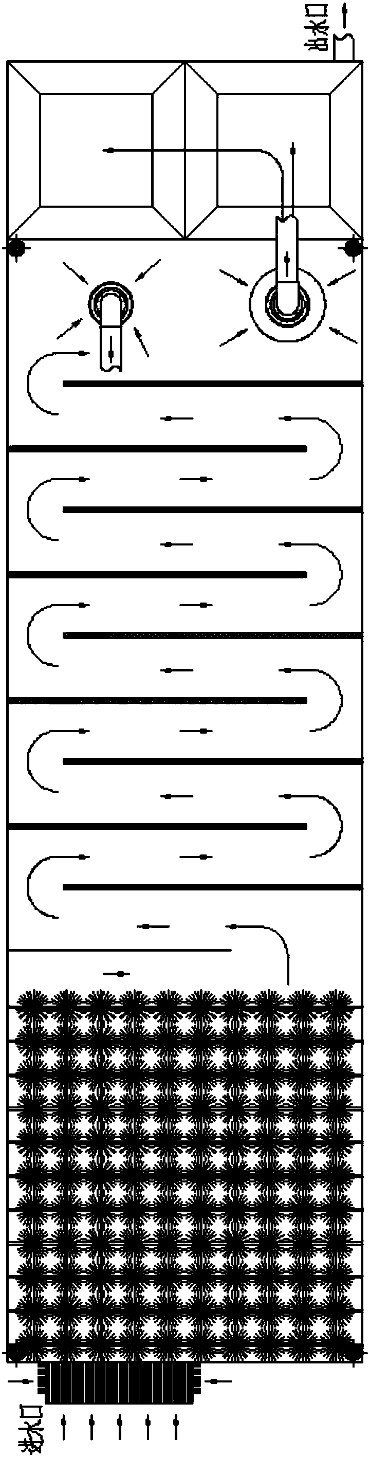 Floating comprehensive water treatment equipment and method for treating water by aid of floating comprehensive water treatment equipment