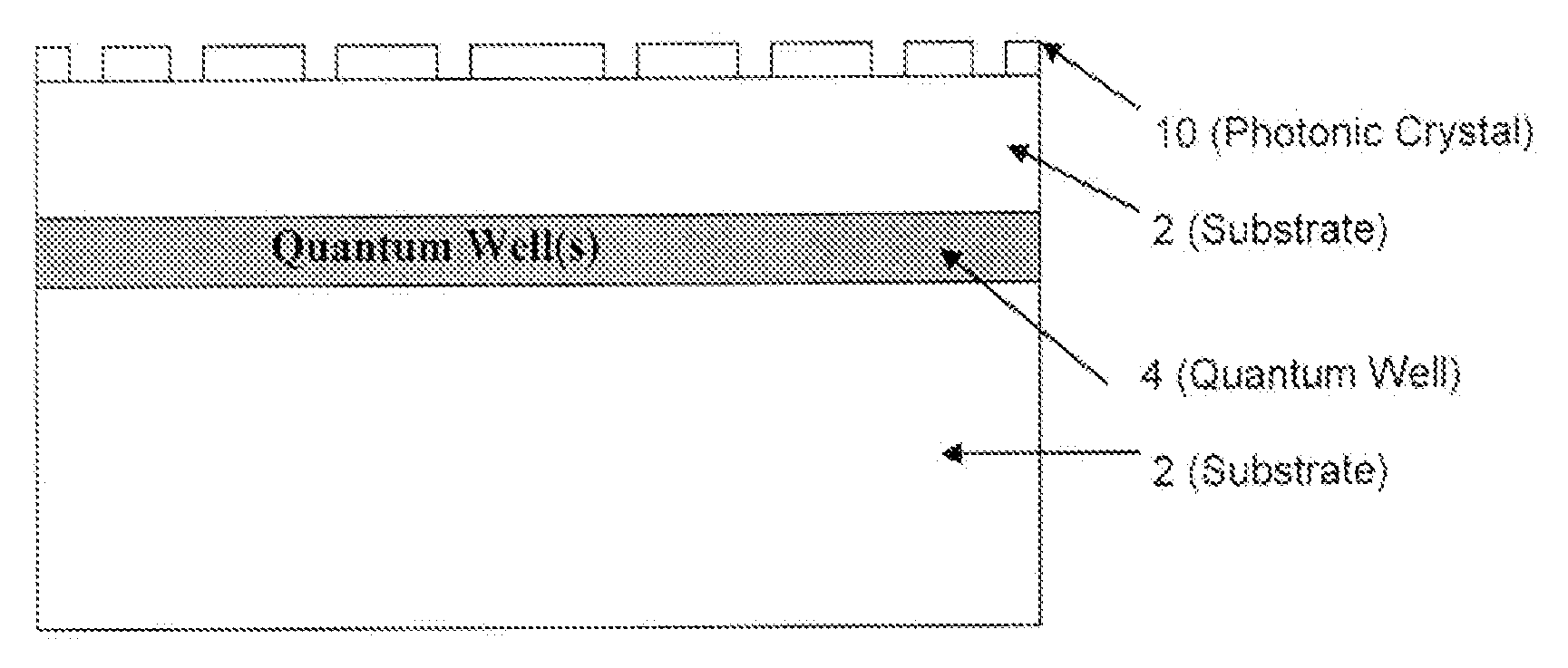 Enhanced surface-emitting photonic device