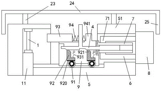 Dustproof loading device for material rigidity testing and method of using same