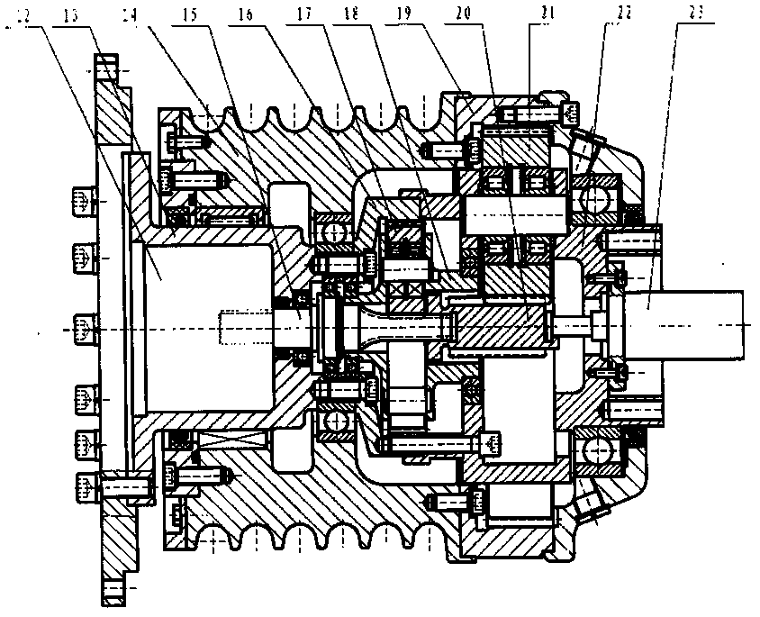 hydraulic winch