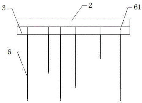 Air hole pre-setting device for cast sand mold