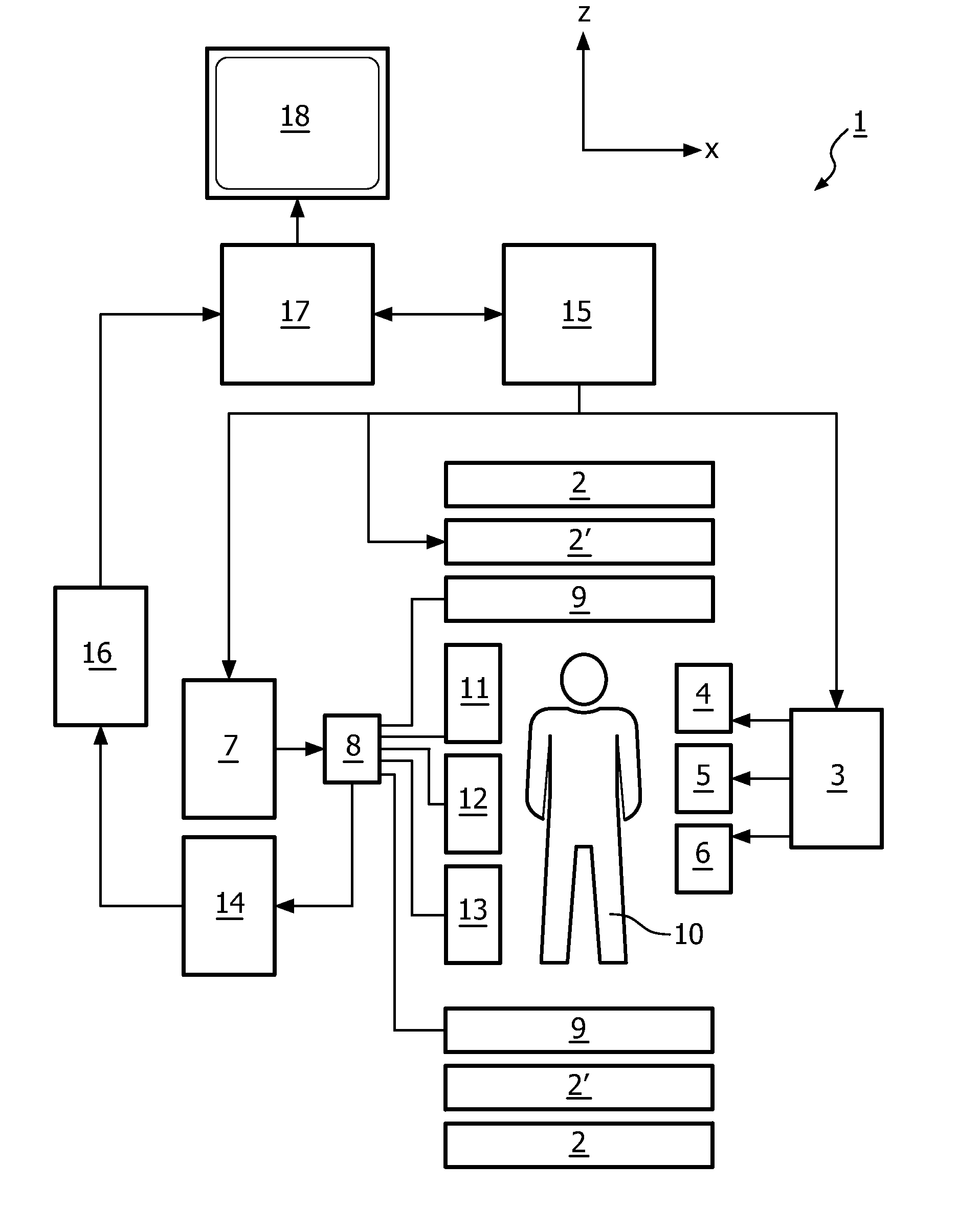 Mr imaging using a multi-point dixon technique