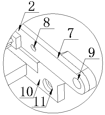 Film conveying device for bagged preserved plum processing and production