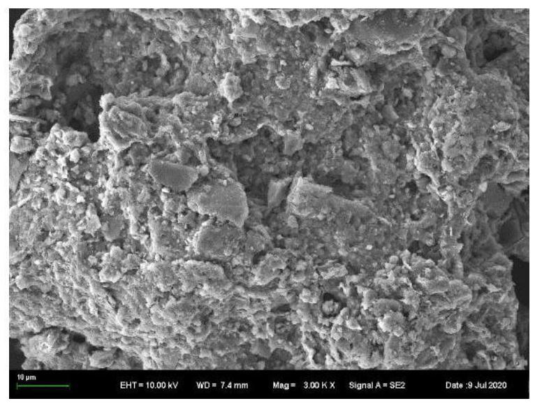 An inorganic-organic composite regulator suitable for heavy metal cadmium pollution in alkaline soil