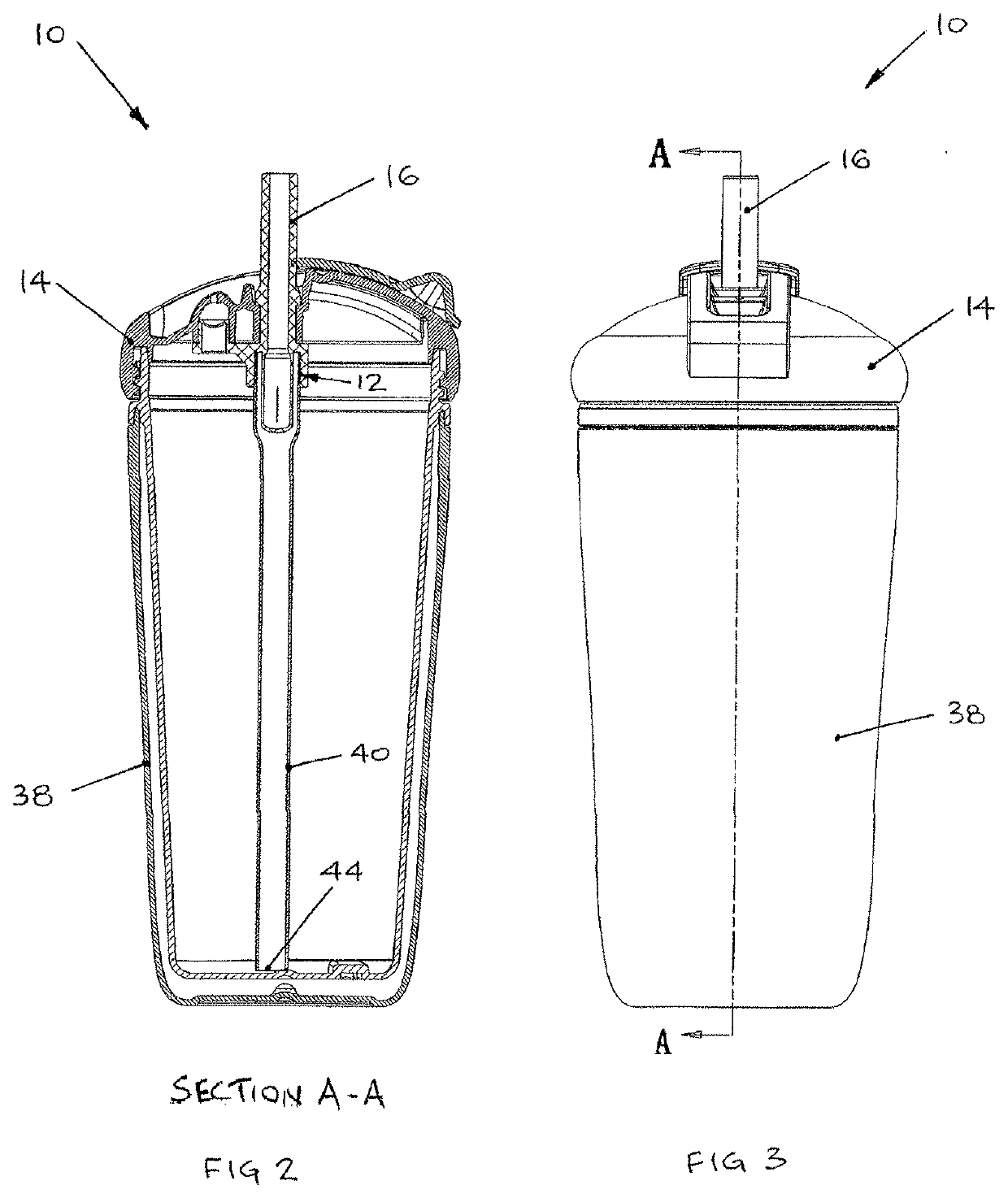 Improvements to flexible straw with control means for use with a drinking vessel