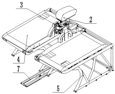 Non-avoidance stereo garage with car carrying plates capable of being separated