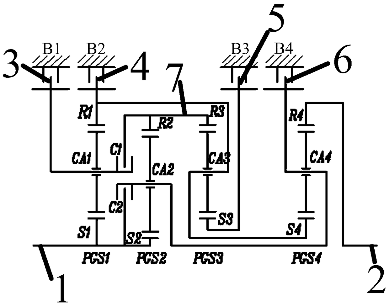 a multi-speed transmission