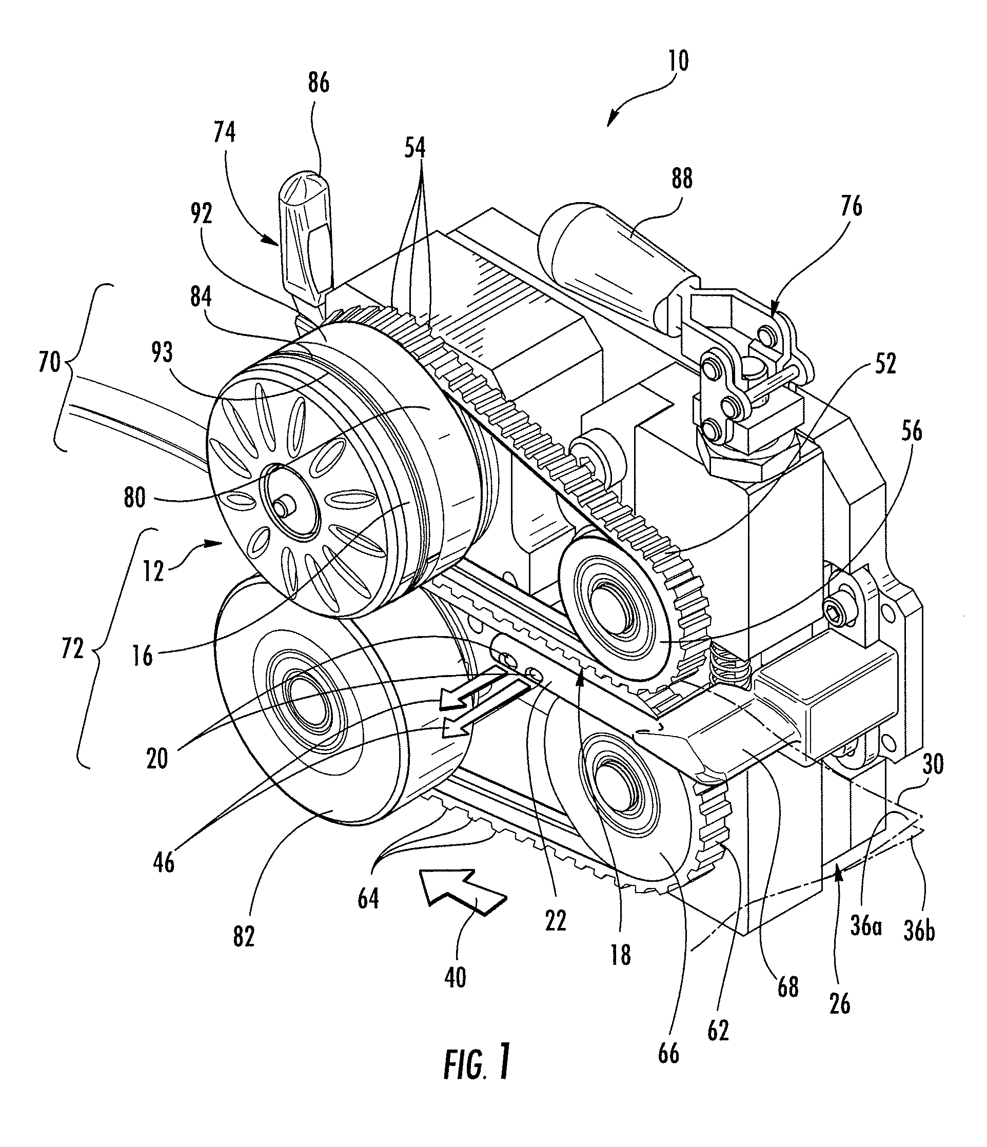 Machine for inflating and sealing an inflatable structure