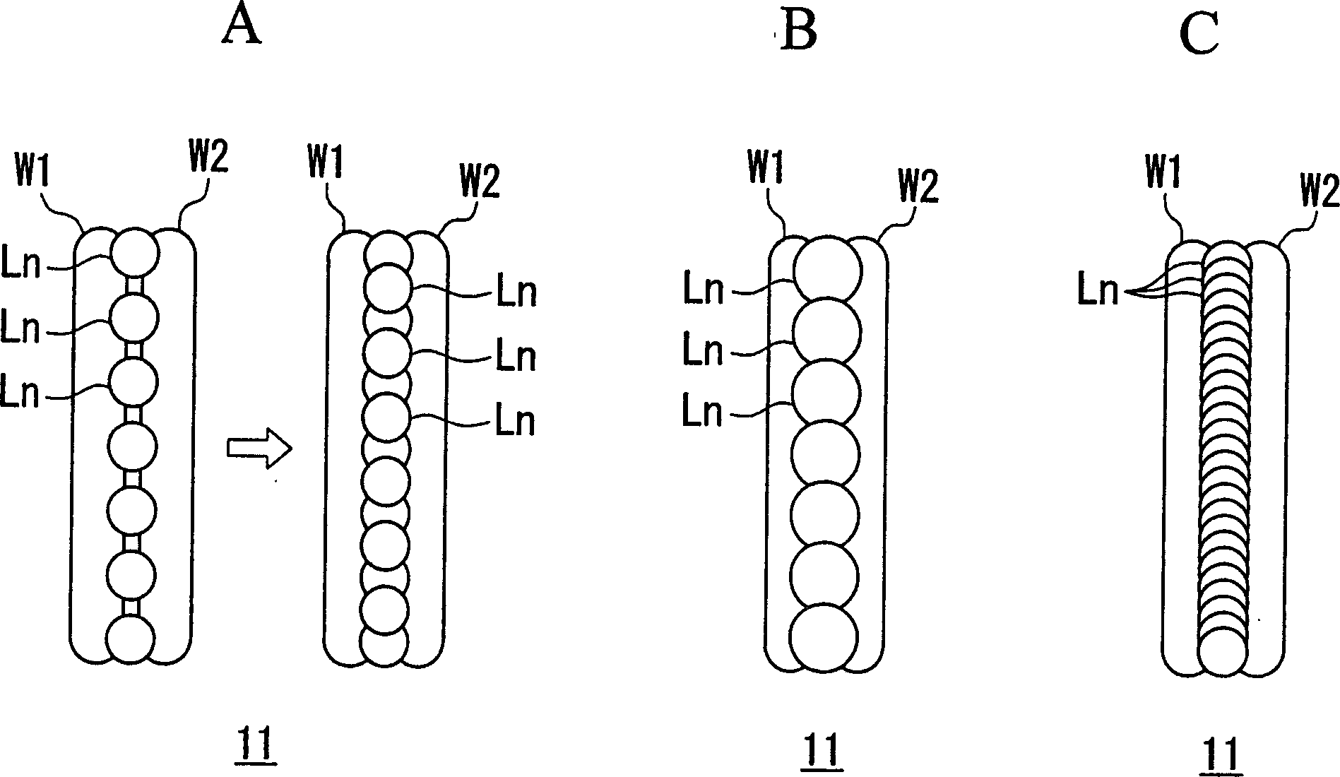 Pattern forming apparatus and method, mfg. method of conducting film wiring and electronic device