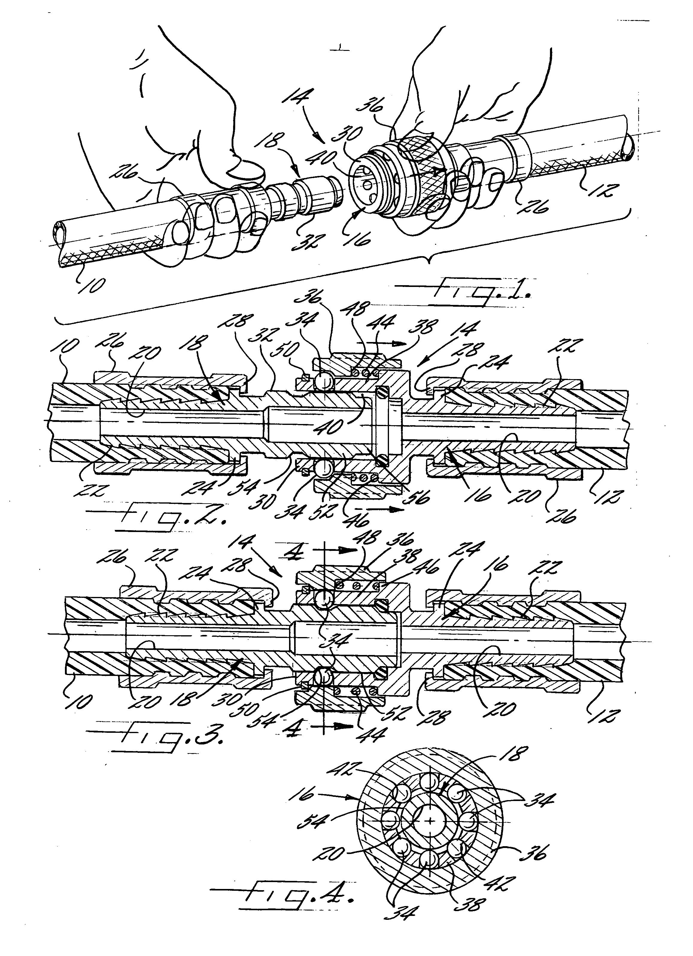 Quick disconnect hose coupling