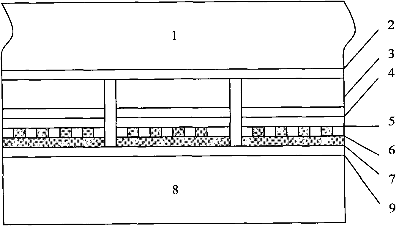 High-reflectivity light-emitting diode chip with vertical structure and preparation method thereof