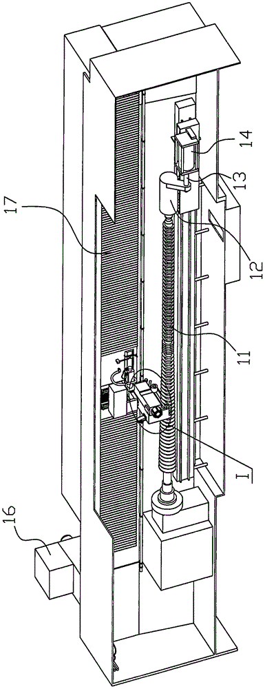 Screw polishing machine