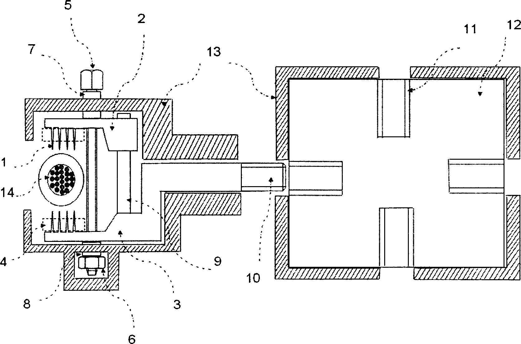 Combined puncturing wire clip