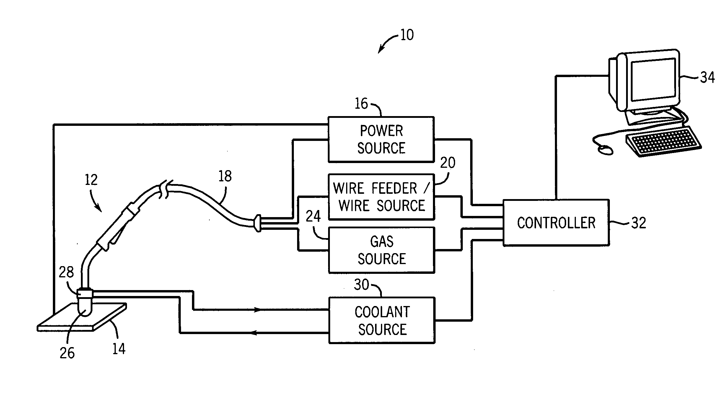 Removable nozzle-cooling mechanism