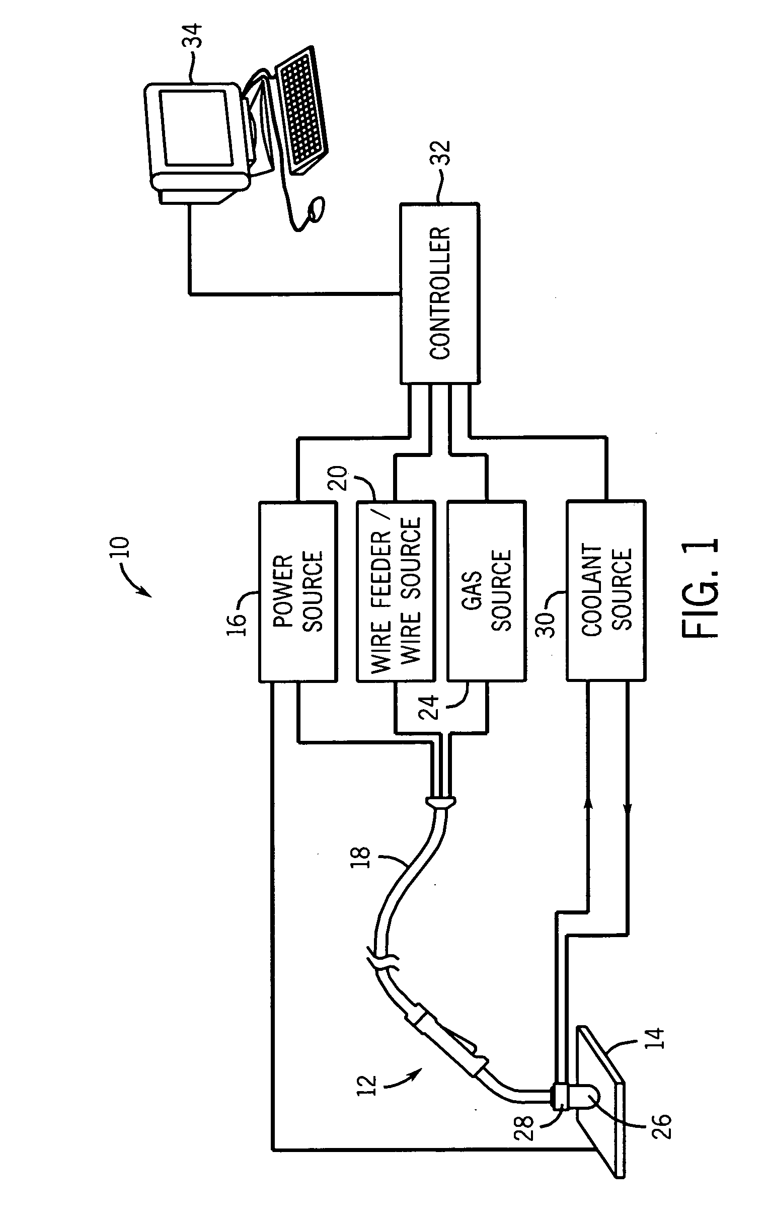 Removable nozzle-cooling mechanism