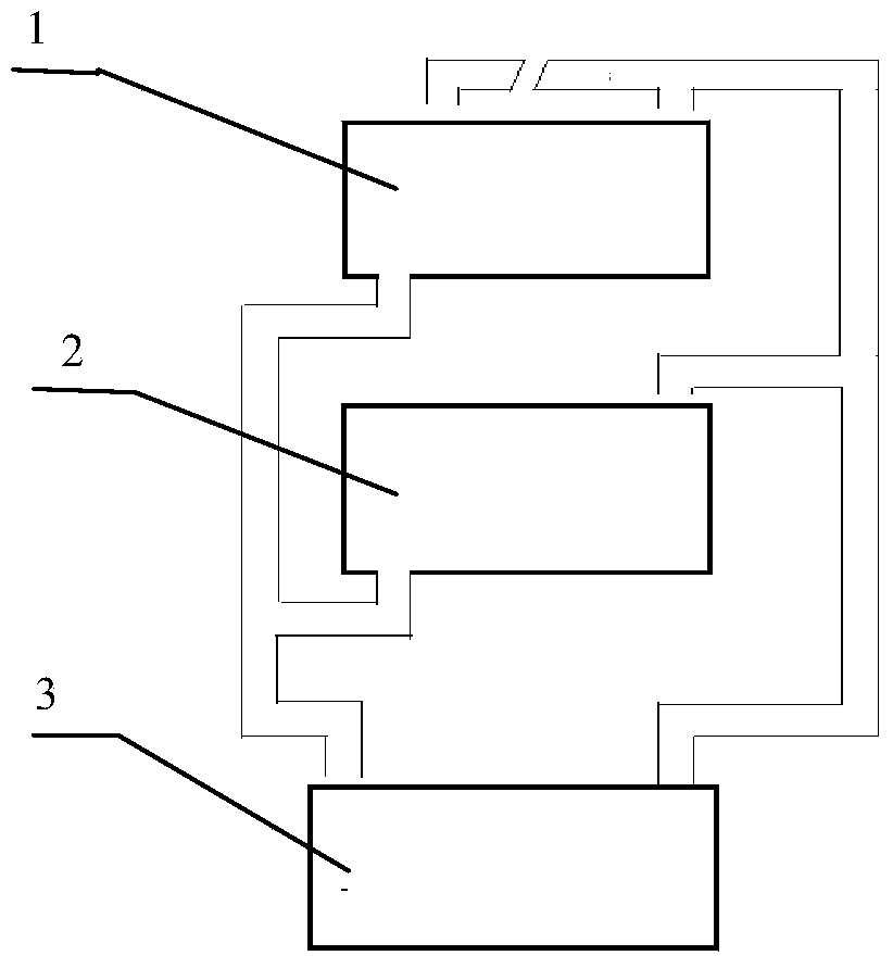 A device and application of water circulation self-purification breeding and breeding frogs