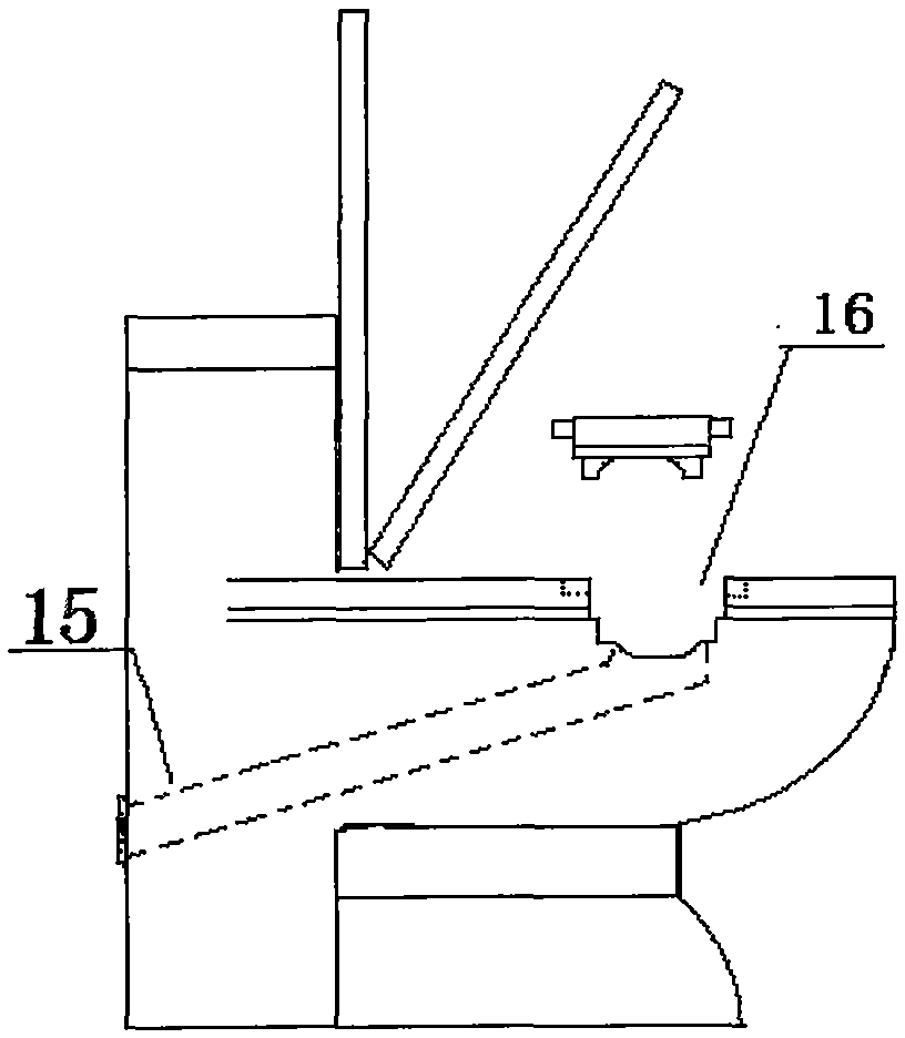 Mechanical multifunctional toilet and control device and method