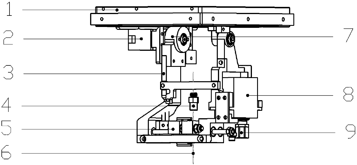 Fiber shearing method and device for 3D printing of continuous fiber reinforced composite material