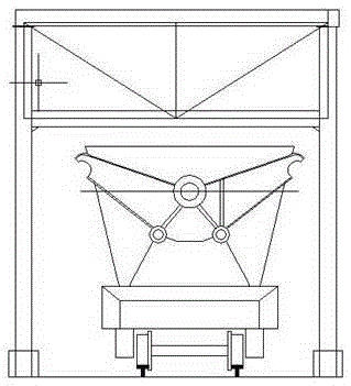 The method of retracting and retracting the high temperature dust collection baffle