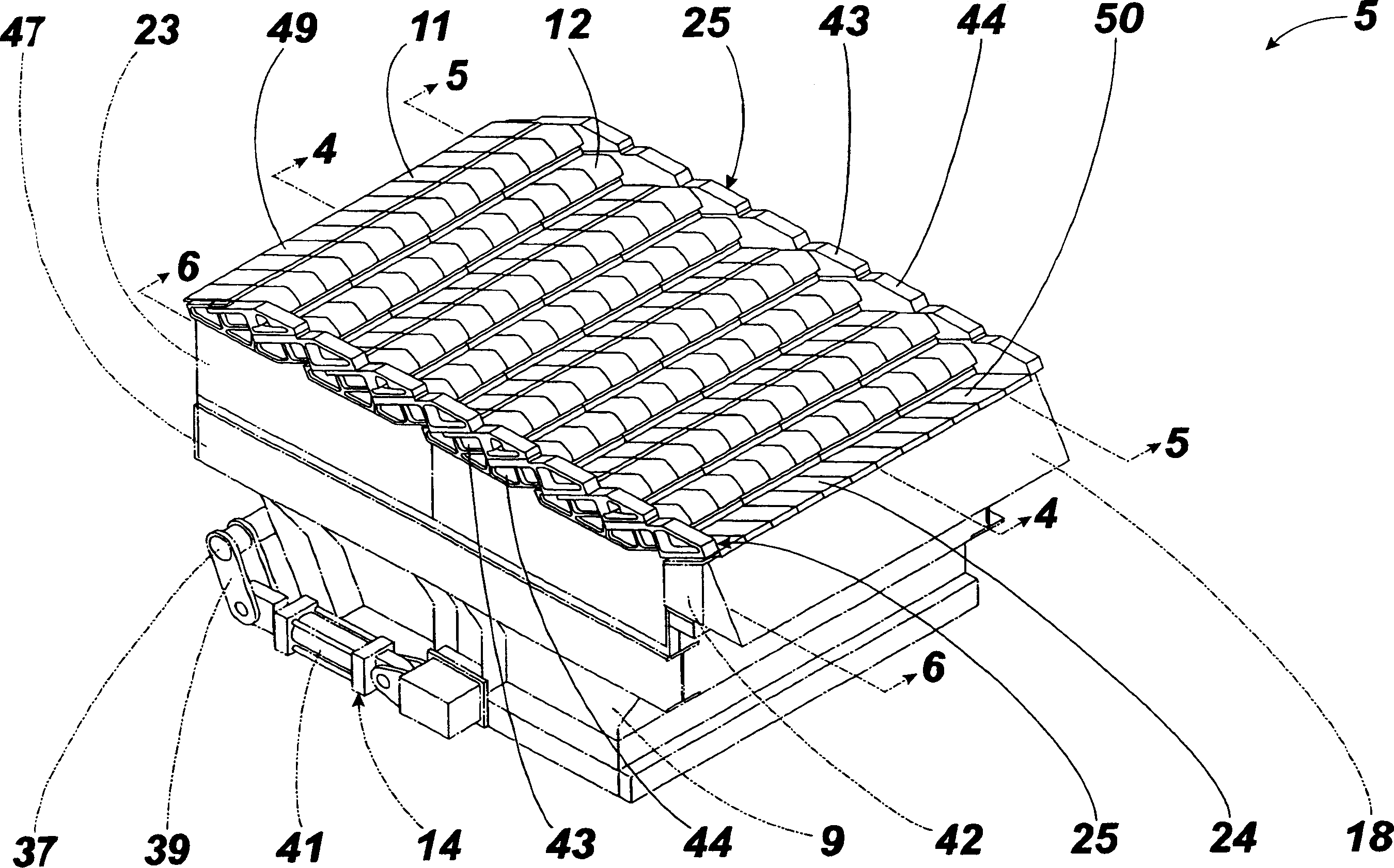 Fire grate for motor grate combustion appts. and grate body for forming grate