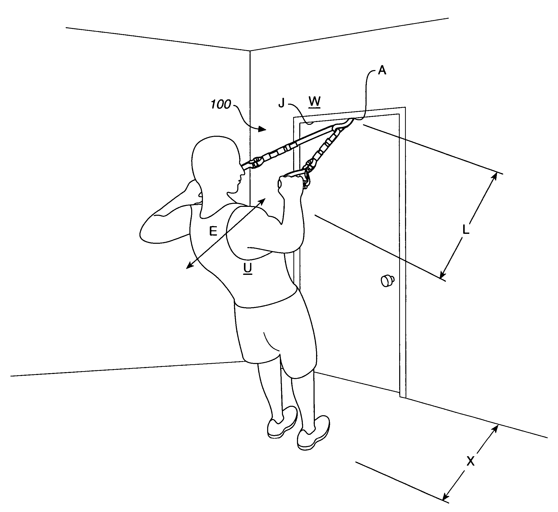 Method of using an adjustable exercise device