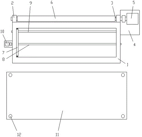 Cattle drinking trough with flipping cover and automatic cleaning device